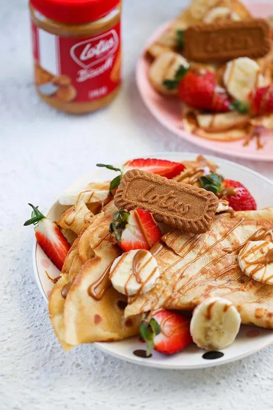 crêpe spéciale lotus