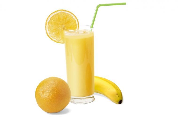 jus de banane orange