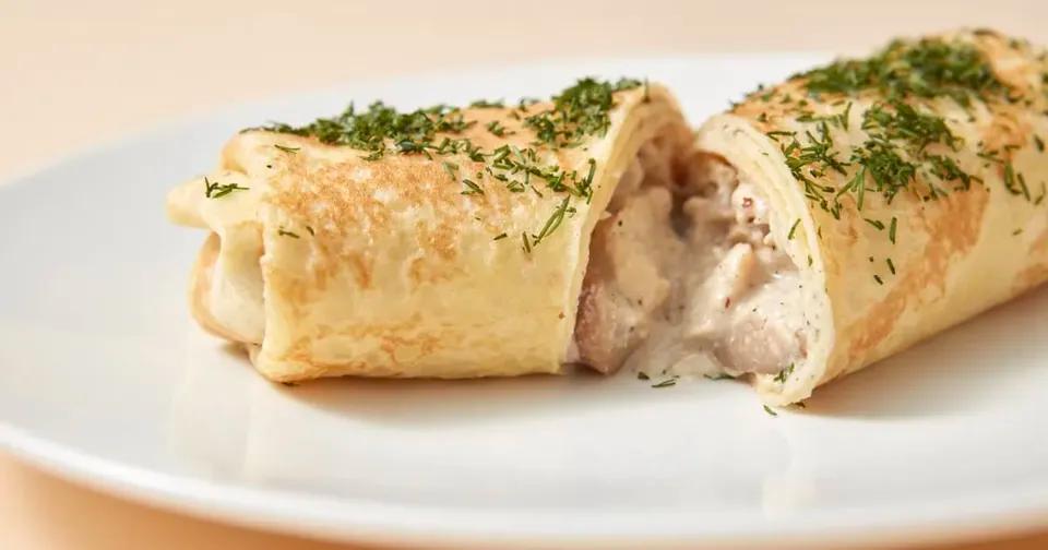 crêpe poulet