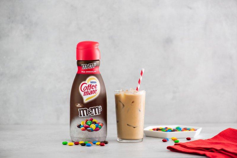 ice coffee m&m's
