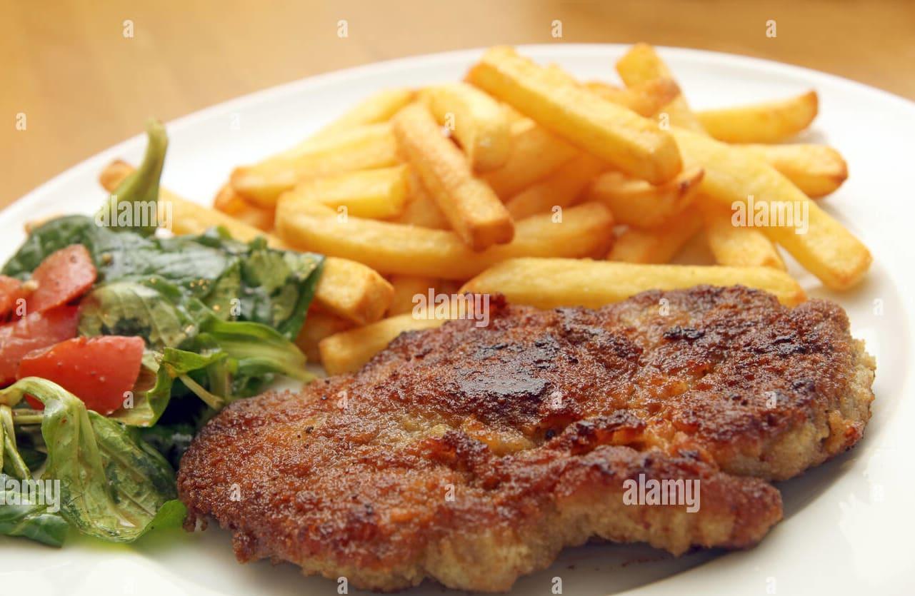 Frite Escalope