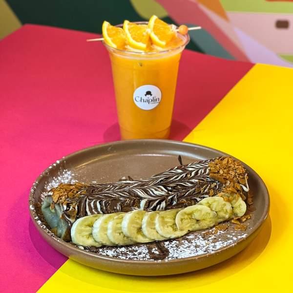 Crêpe Nutella Banane + Jus D'orange