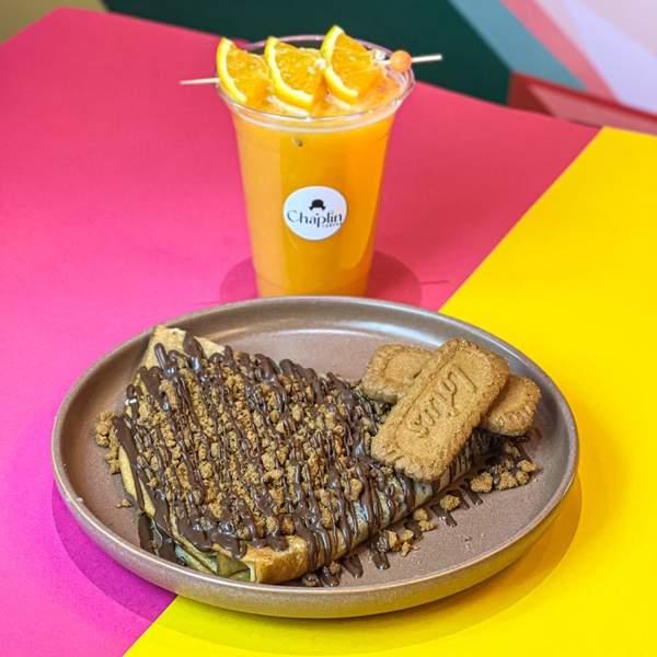 Crêpe Biscof + Jus D'orange