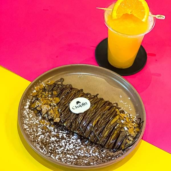 Pancake Nutella + Jus d'orange