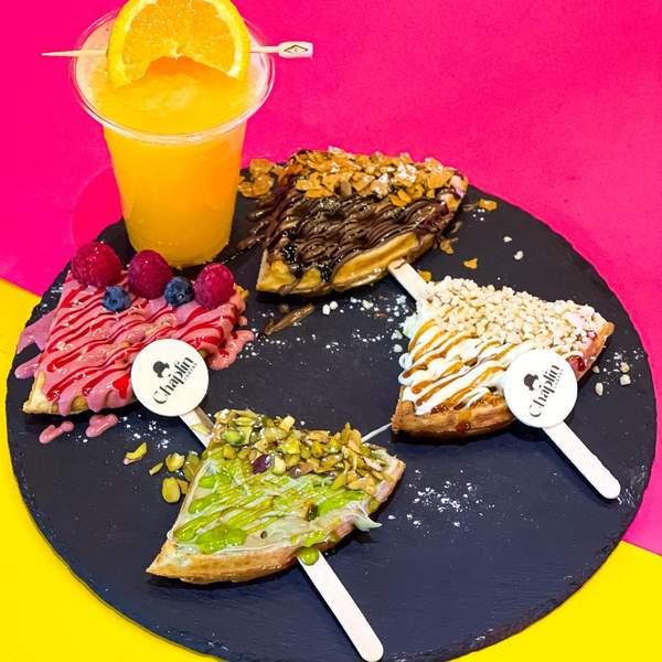 Gaufre Four Seasons + Jus D'orange