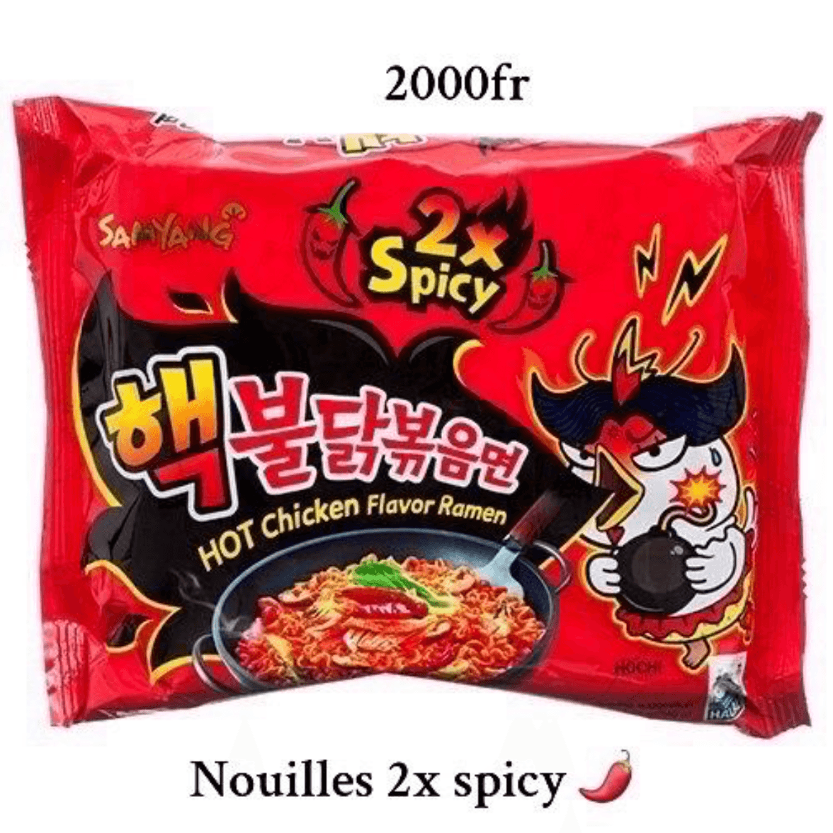 Nouilles 2x  Spicy