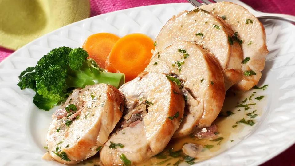 Plat Poulet Farci
