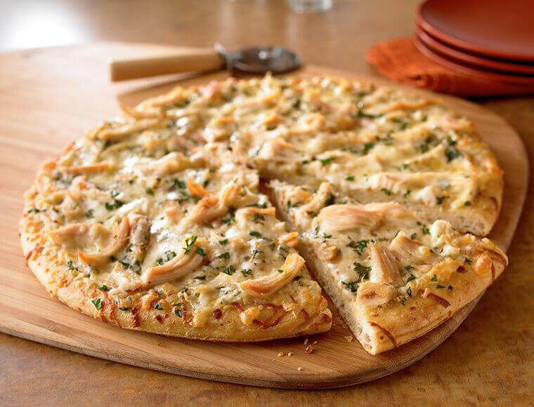 Pizza Sauce Blanche Poulet