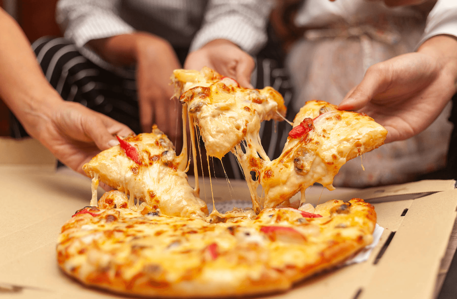 Pizza Poulet Fumé Blanche