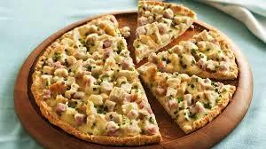 Pizza Poulet Epicé Blanche