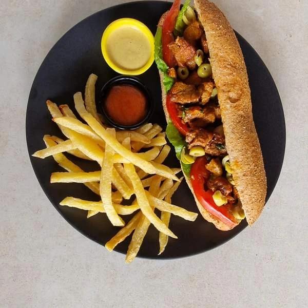 Sandwich Viande + Frites