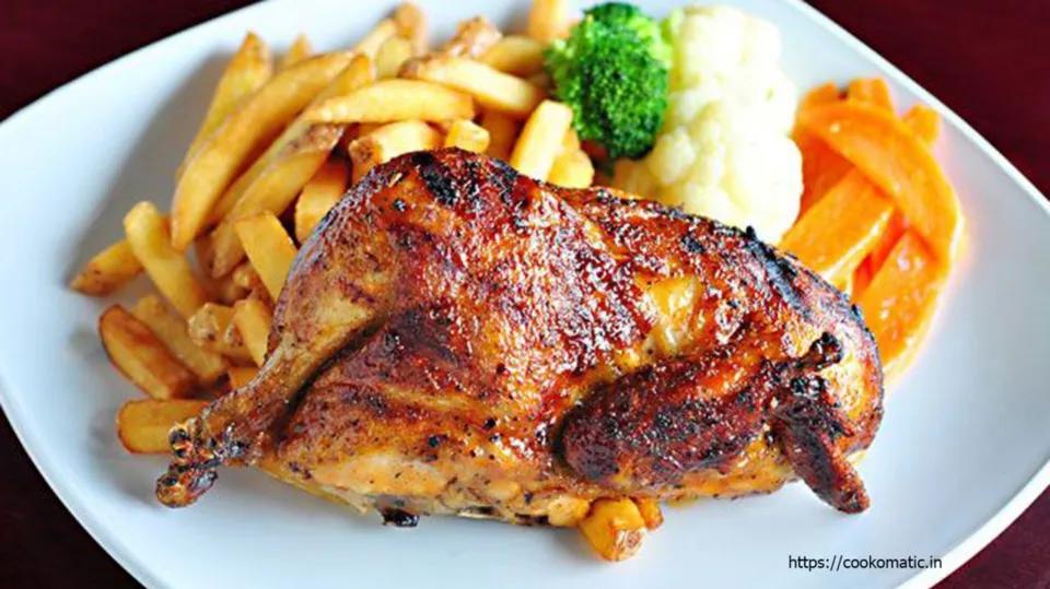 1/2 Poulet Grillé Complet