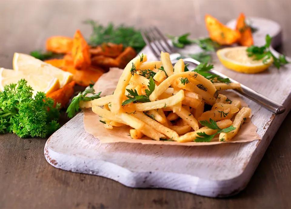Plat Tunisien avec Frites