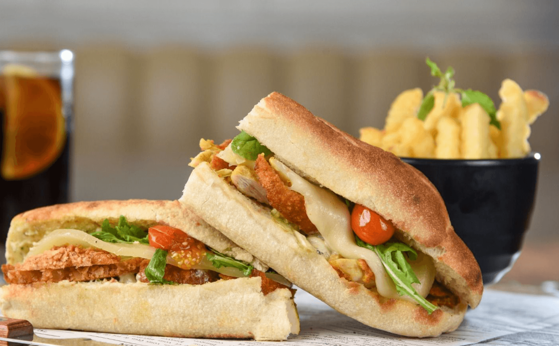 Sandwich Poulet Pané