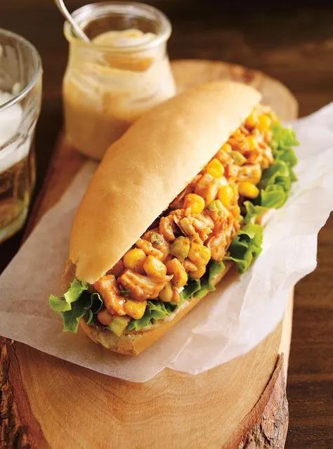 Sandwich Poulet Mariné