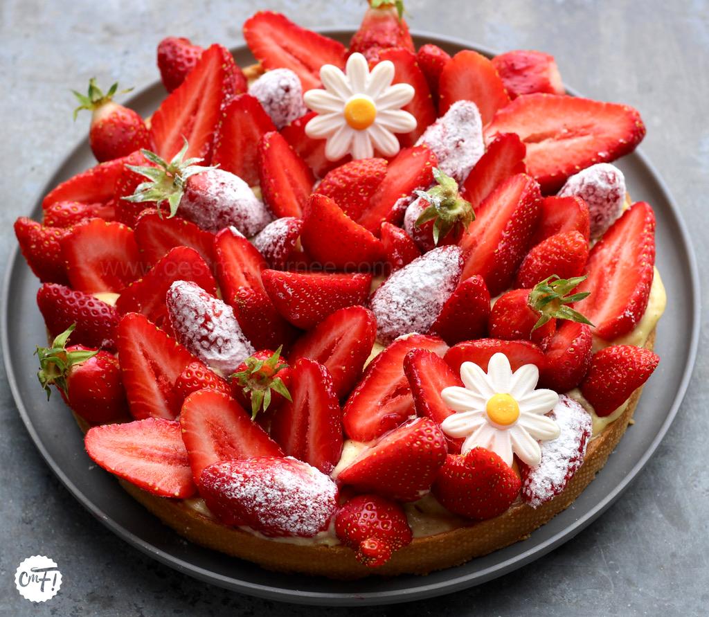 Tarte Au Fraise Grand Format