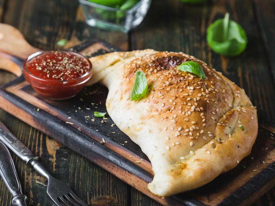 Calzone Space Food