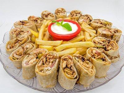 Sandwich Shawarma Double Poulet