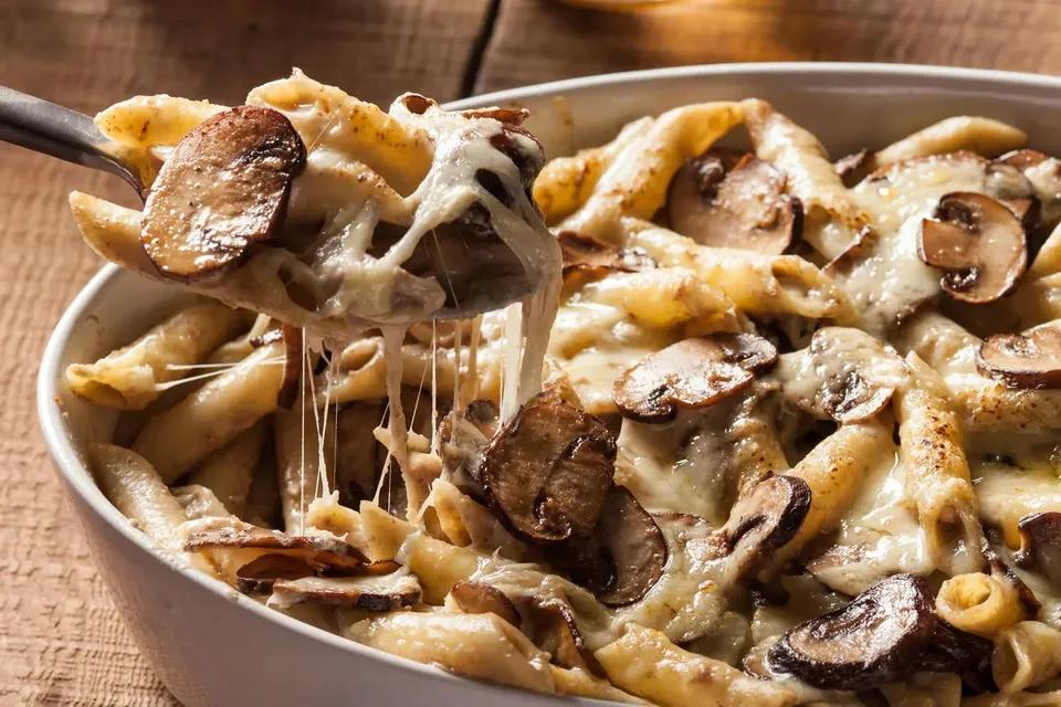 Pâtes Poulet Champignon