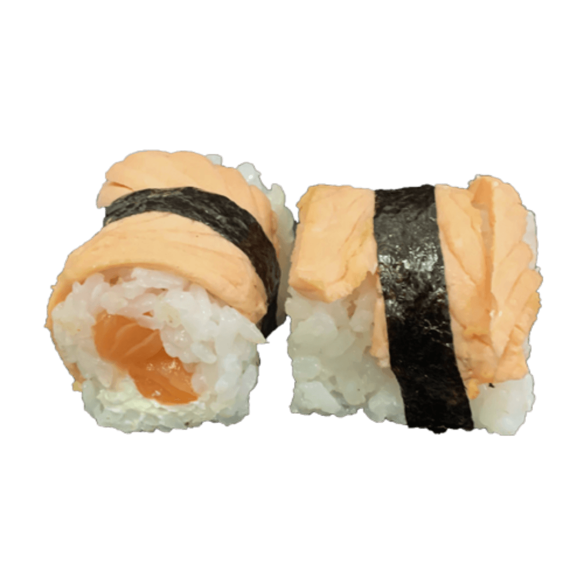 Saumon , Fromage + Saumon Braisé au Dessus