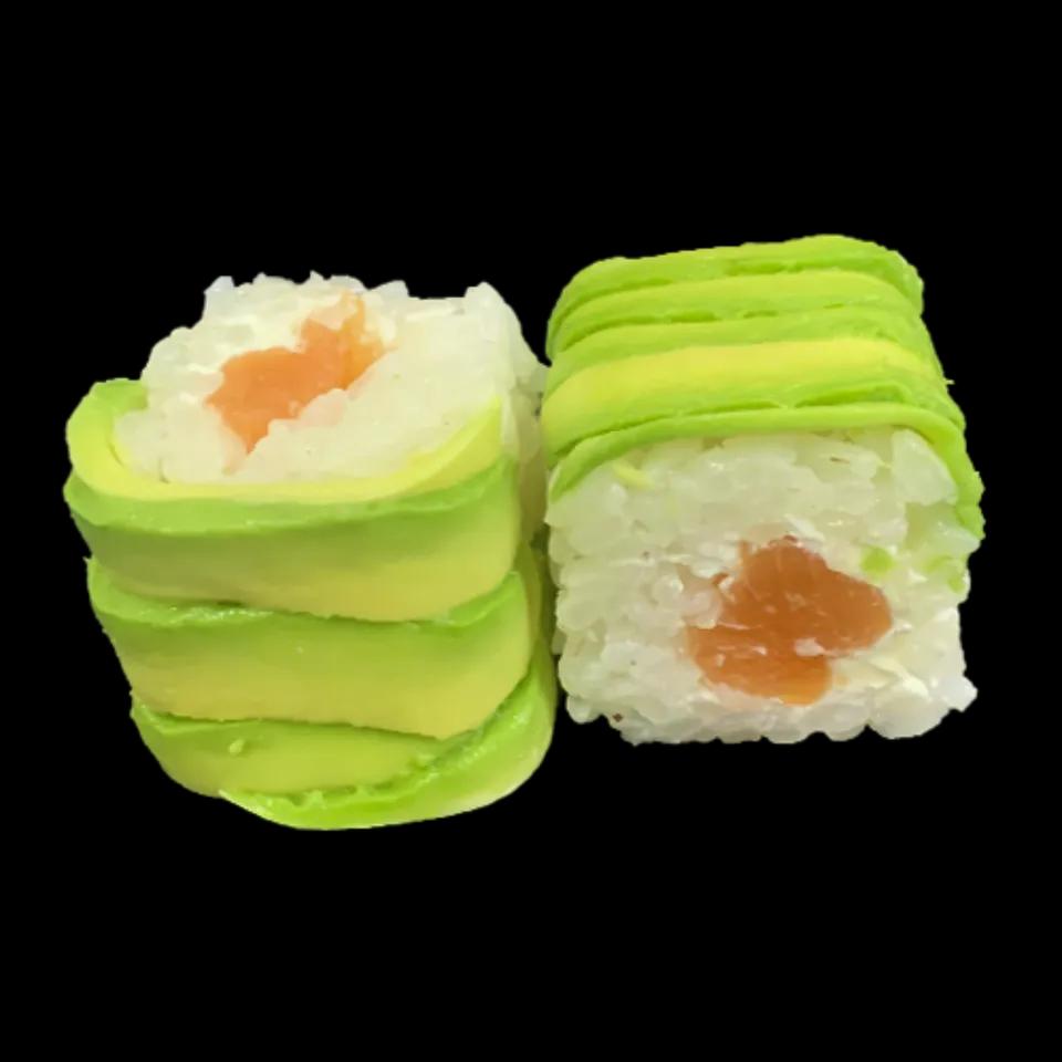 Saumon ,Fromage + Saumon Avocat au Dessus