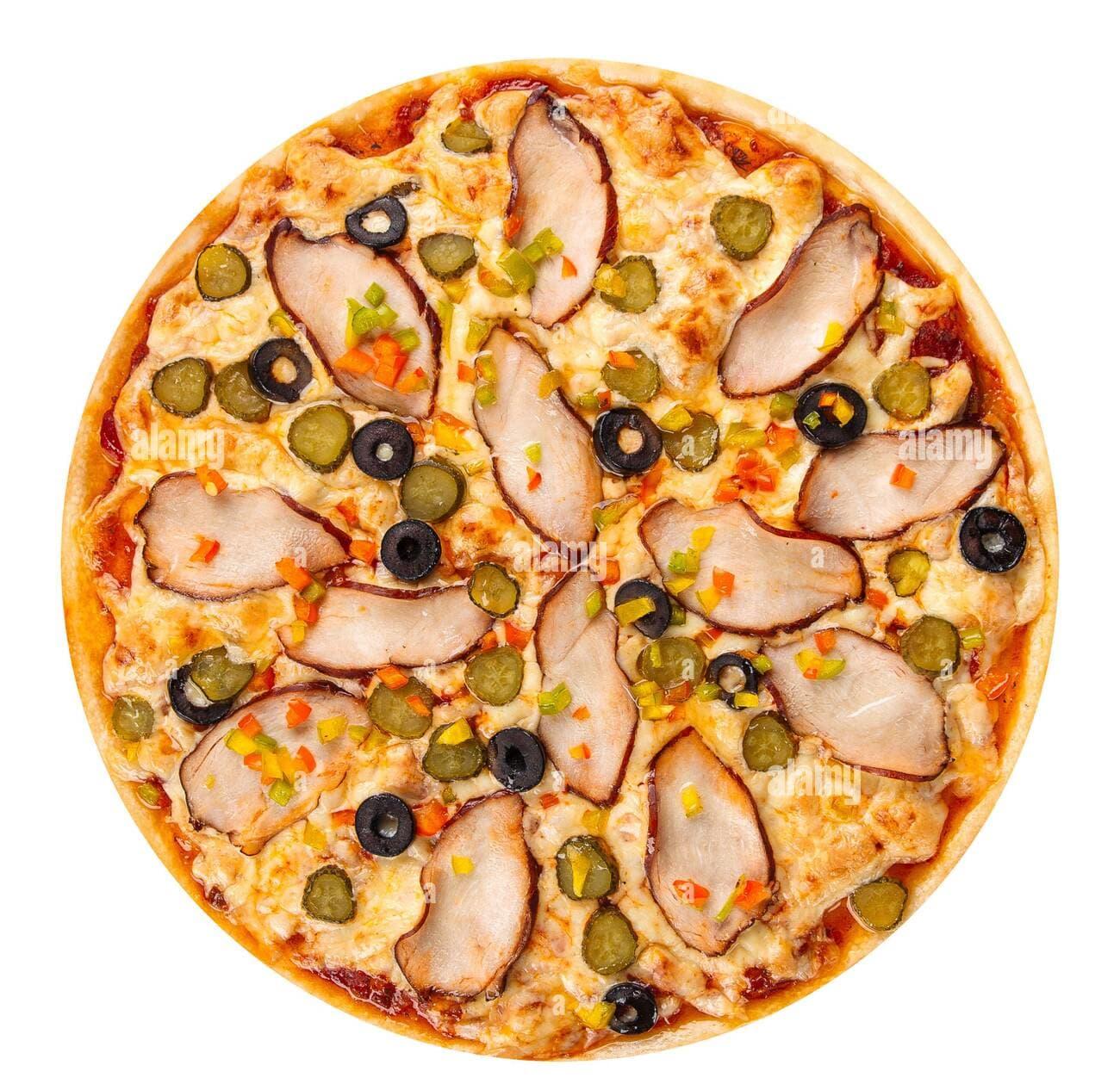 Pizza Poulet Fumé