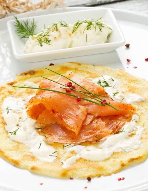 Crêpes Saumon