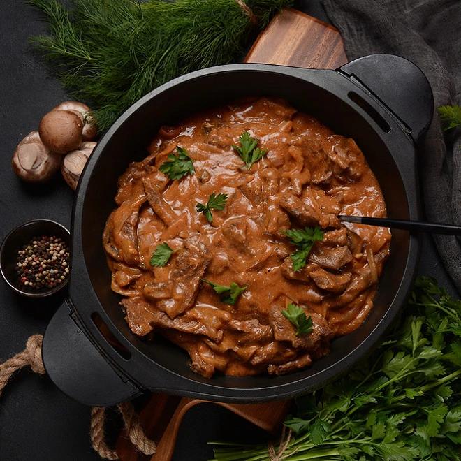 Bœuf Stroganoff
