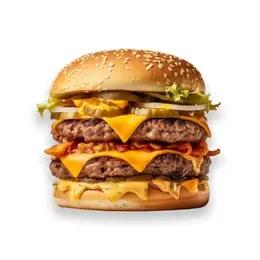 Double cheese + ration frite