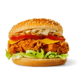 Bleu chicken + ration frite