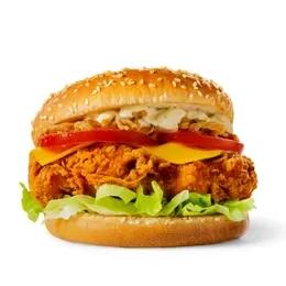 Bleu chicken + ration frite