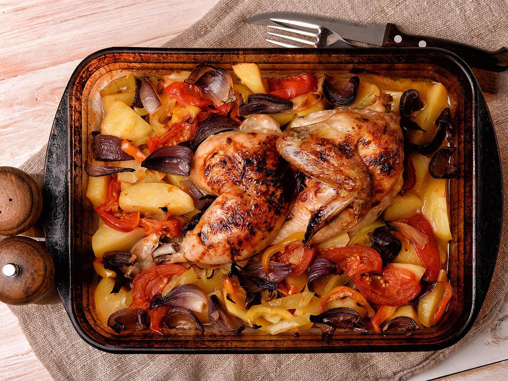 Plat Poulet Pomme De Terre Au Four