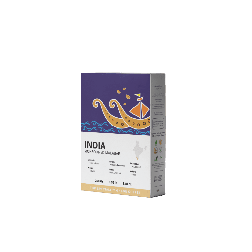 Café en grains India 250g