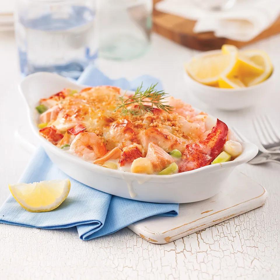 Gratin Aux Crevettes