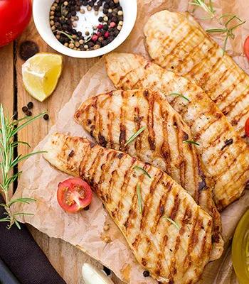 Plat Escalope De Poulet Grillé