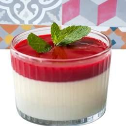 Panna Cotta Fruits Rouges