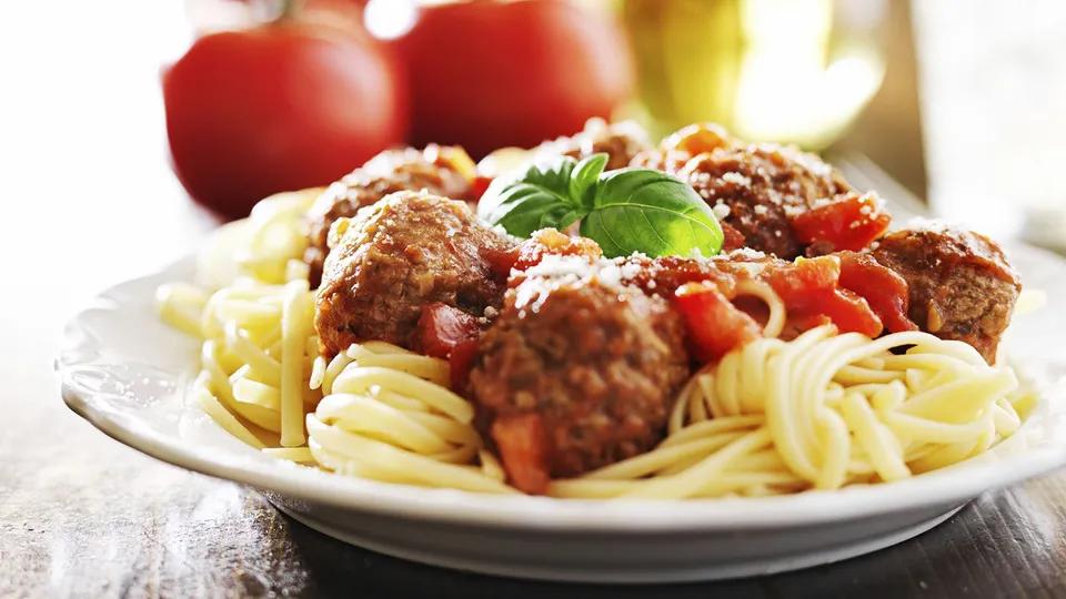 Spaghetti Viande