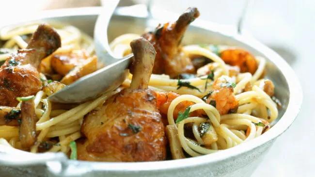 Spaghetti Poulet
