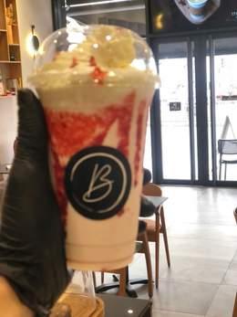 Strawberry Cream Frappe