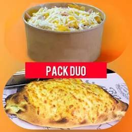 1 Panizza Poulet + 1 Tacos BOWL poulet
