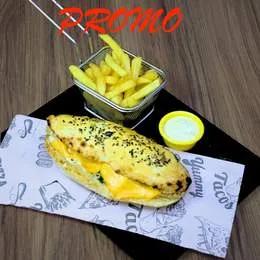 Grec viande hachée + Frites + Boisson