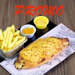 Panizza poulet + Frites + Boisson