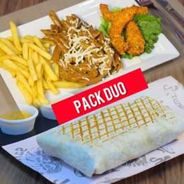 1 Mini chicken + 1 Tacos poulet + 2 citronnades