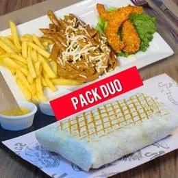 1 Mini chicken + 1 Tacos poulet + 2 citronnades