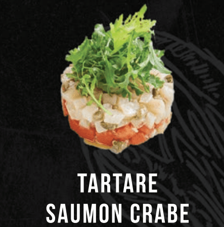 Tartare Saumon Crabe