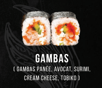 Maki Gambas Cheese