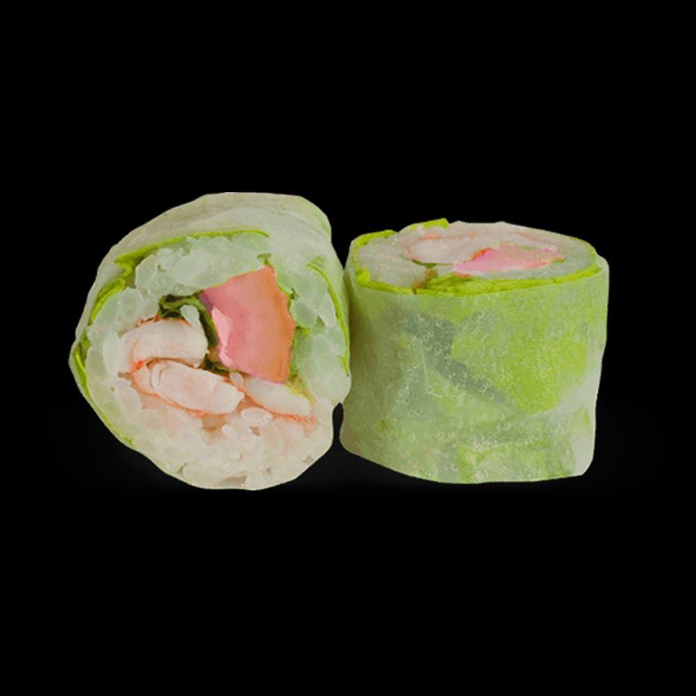 Spring Rolls Saumon Crabe