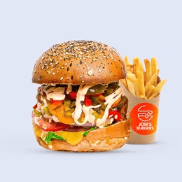 Guacamole Burger Menu