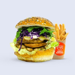 Asiatic Chicken Burger Menu
