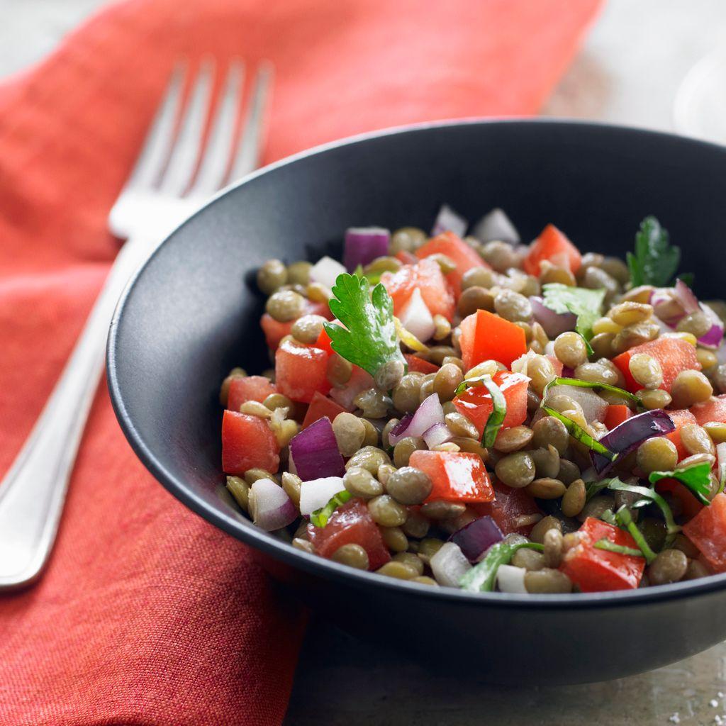 Salade de lentilles